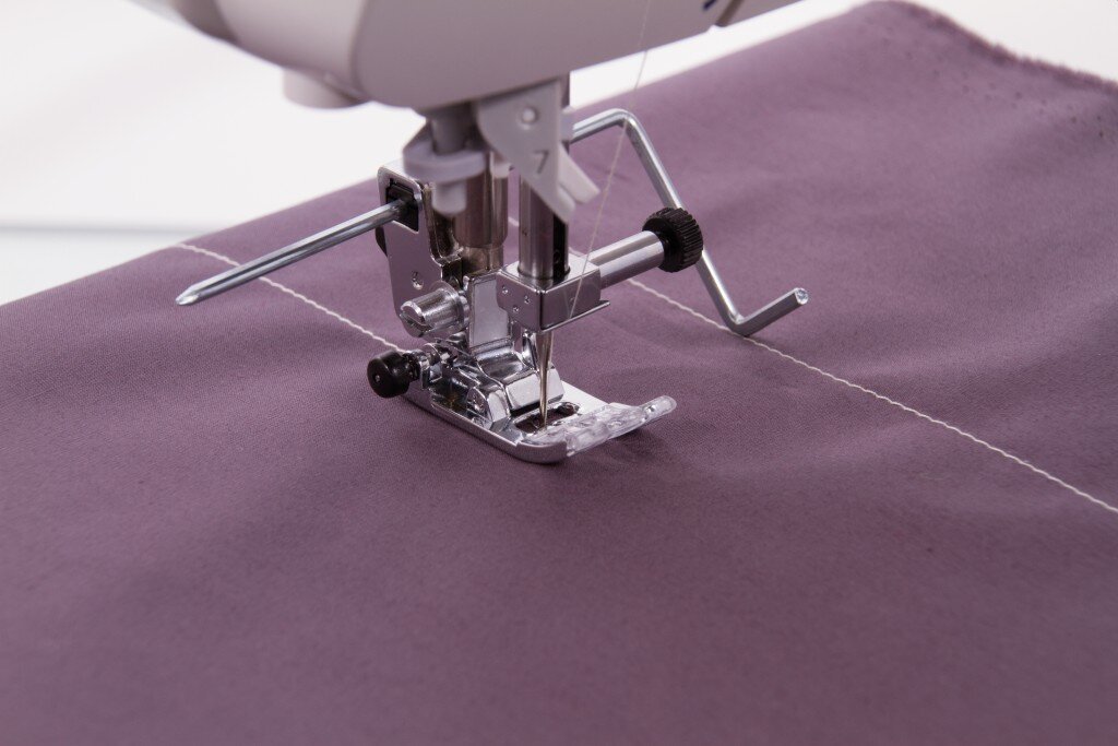 Nähfuß #10449WSR – 7 Mm Tiefer Schaft Mit Quiltführung, Für Singer, Janome, Brother