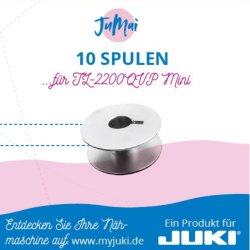 Juki Metall Spulen Schnellnäher 10er Pack
