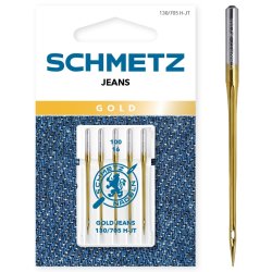 Schmetz Gold Jeans-Nadel 5 Stück NM100 130/705 H-JT