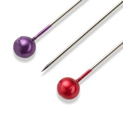 Prym Perlkopf-Stecknadeln 0,58 x 40 mm bunt sortiert