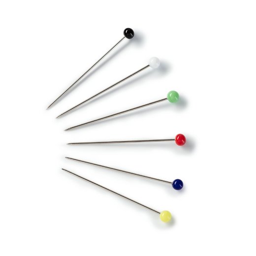 Prym Glaskopfnadeln ST 0,80 x 48 mm weiss