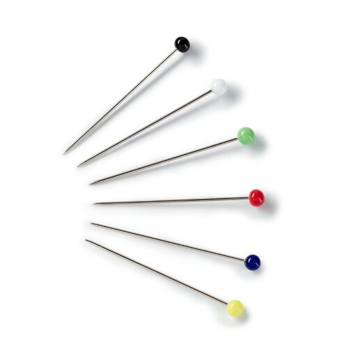 Prym Glaskopfnadeln ST 0,60 x 30 mm bunt