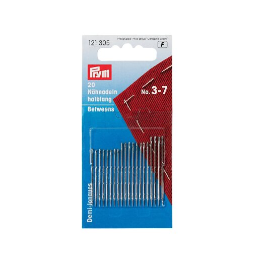 Prym Naehnadeln lang ST 7 0,70 x 38 mm silberfarbig