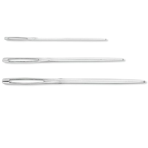 Prym Woll-Nadel ohne Spitze ST 1,3,5 silberfarbig