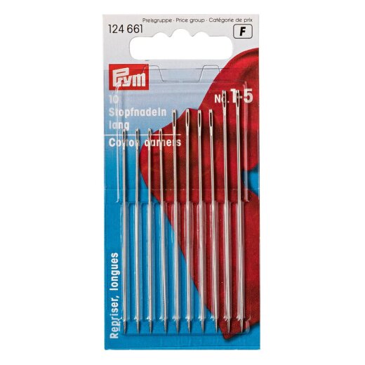 Prym Stopfnadeln lang ST 1-5 silberfarbig
