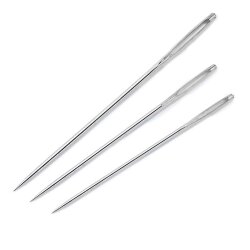 Prym Sticknadeln ohne Sp. ST 18-24 silberfarbig