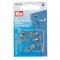 Prym Federhaken und Augen MS 2 silberfarbig