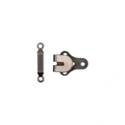 Prym Hosenhaken und Stege ST schwarz 12 mm
