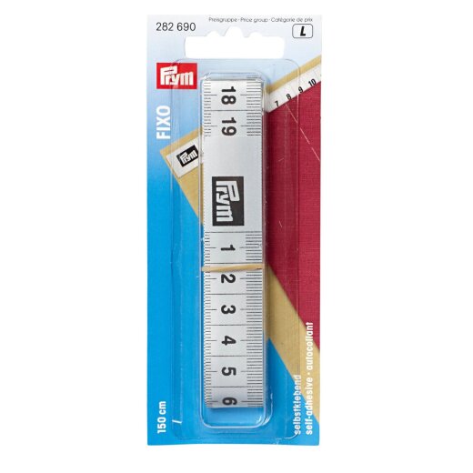 Prym Massband Fixo Plus selbstklebend 150 cm / cm