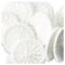 Prym Waescheknoepfe Zwirn 26 17 mm weiss