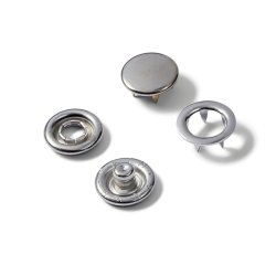 Prym NF-Nachfuellp. fuer 390120 MS gl. Kappe 10 mm silberfarbig
