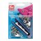 Prym NF-Druckknopf Jersey Zackenring MS 10 mm silberfarbig