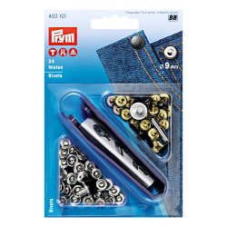 Prym NF-Druckknopf Anorak MS 15 mm brueniert
