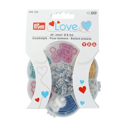 Prym Love Druckknopf Jersey Color MS 8 mm 6 Farben