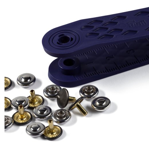 Prym Nieten MS 9 mm silberfarbig/alteisen