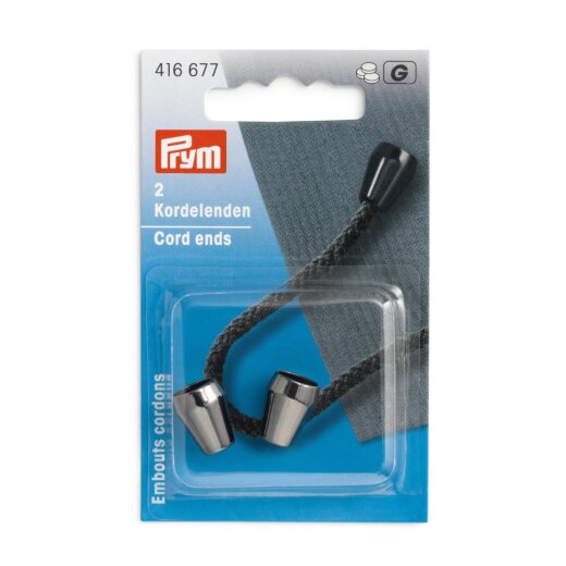 Prym Kordelenden konisch gunmetal