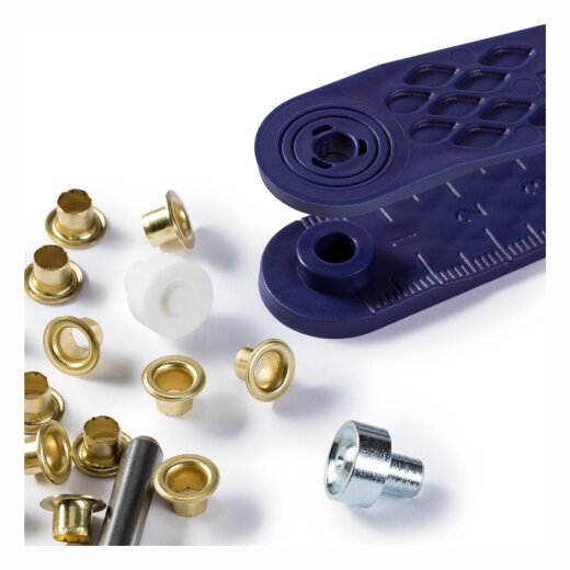 Prym oesen MS 4,0 mm goldfarbig