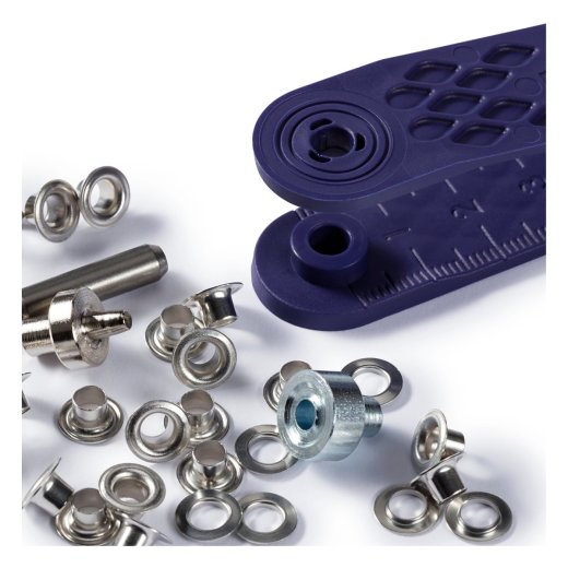 Prym Oesen und Scheiben MS 4,0 mm brueniert