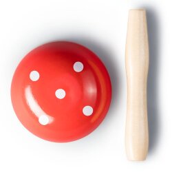 Prym Stopfpilz Holz lackiert (Fliegenpilz)