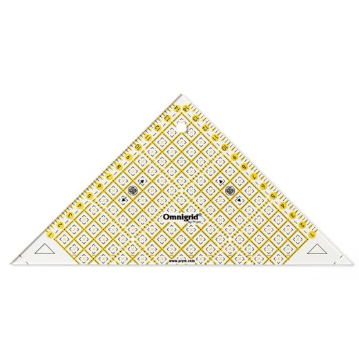Prym Flottes Dreieck 1/2 Quadrat cm Omnigrid