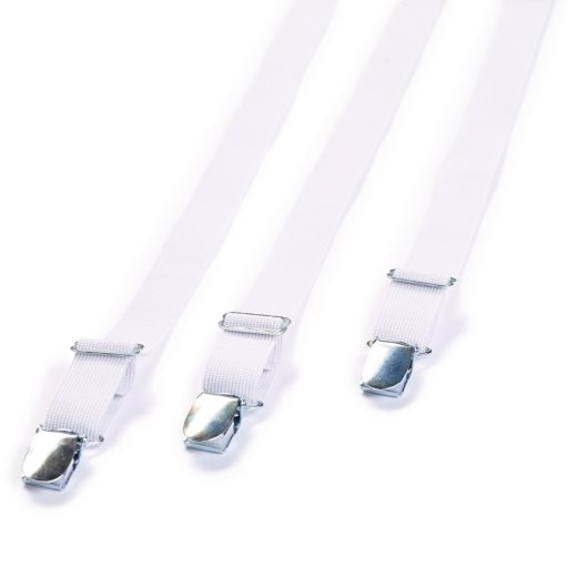 Prym Betttuchspanner Elastic 18 mm weiss