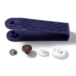 Prym NF-Jeans-Knoepfe Lorbeerkranz MS 14 mm altkupfer