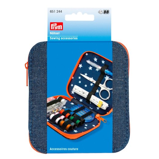 Prym Naehset Jeans Reissverschluss orange