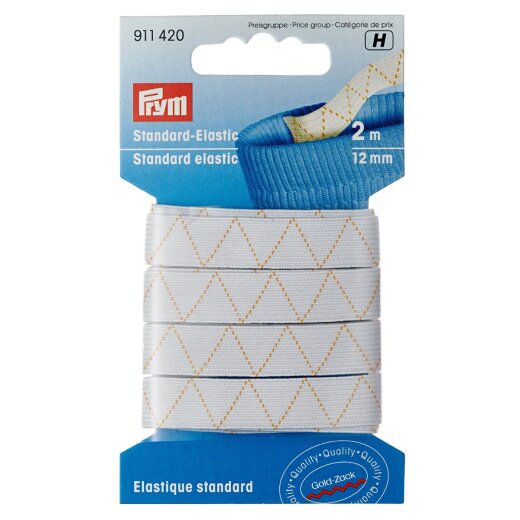 Prym Standard-Elastic 12 mm weiss