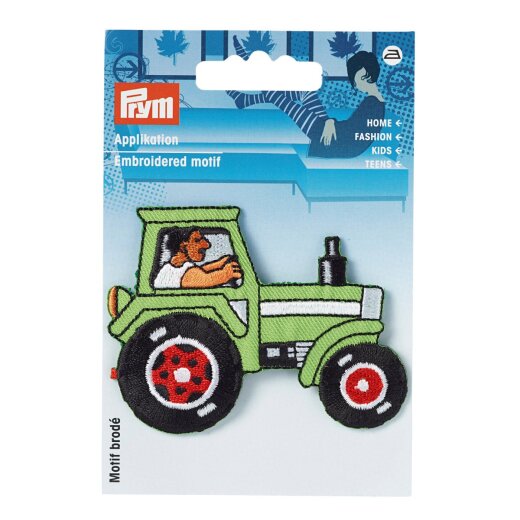Prym Applikation Traktor gruen
