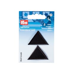Prym Applikation Dreiecke gross Jeans dunkel