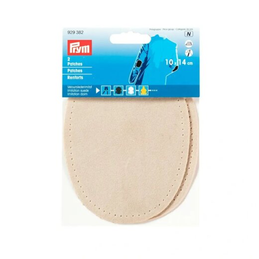 Prym Patches Velourslederimitat (buegeln) 10 x 14 cm sand