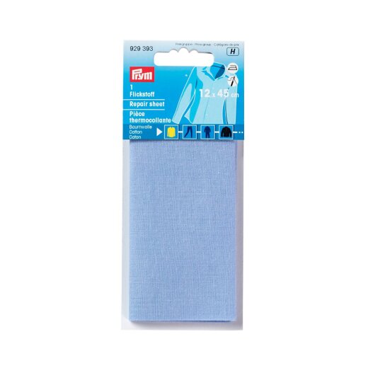 Prym Flickstoff CO (buegeln) 12 x 45 cm bleu