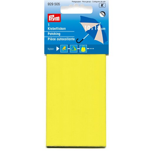 Prym Klebeflicken Nylon 6,5 x 14 cm gelb