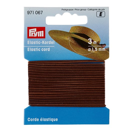 Prym Elastic-Kordel 1,5 mm braun