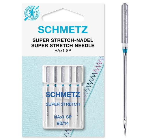 Schmetz Super-Stretch-Nadel 5 St&uuml;ck Nm90 HAx1 SP