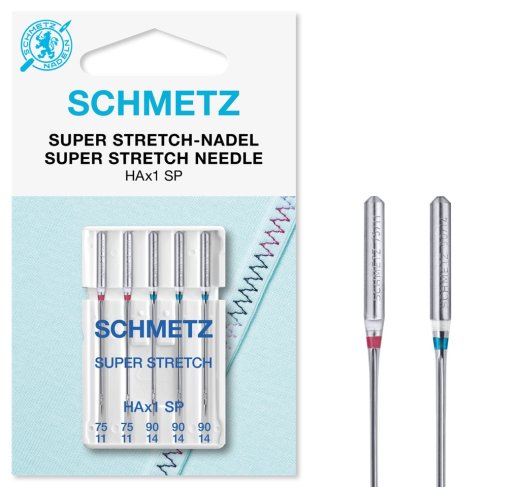 Schmetz Super-Stretch-Nadel 5 Stück Nm75-90 HAx1 SP