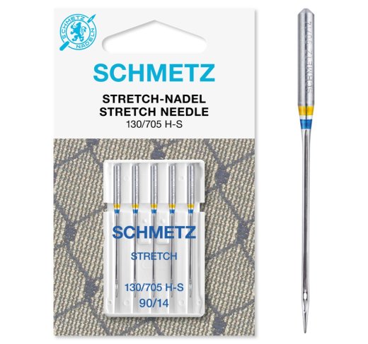 Schmetz Stretch-Nadel 5 St&uuml;ck Nm90 130/705 H-S