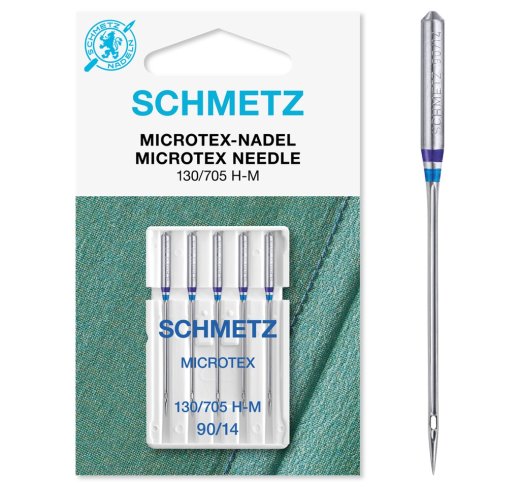 Schmetz Microtex-Nadel 5 Stück Nm90 130/705 H-M