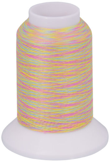 Babylock Multicolor-Bauschgarn – Gelb/Blau/Rosa