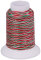 Babylock Multicolor-Bauschgarn – Grün/Rot/Weiß