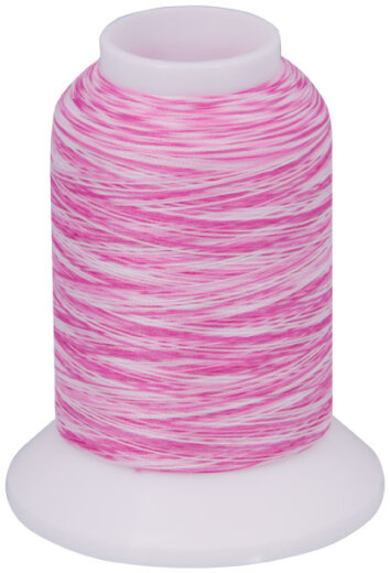 Babylock Multicolor-Bauschgarn – Rosa/Weiß
