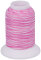 Babylock Multicolor-Bauschgarn – Rosa/Weiß