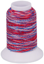Babylock Multicolor-Bauschgarn – Rot/Blau/Weiß