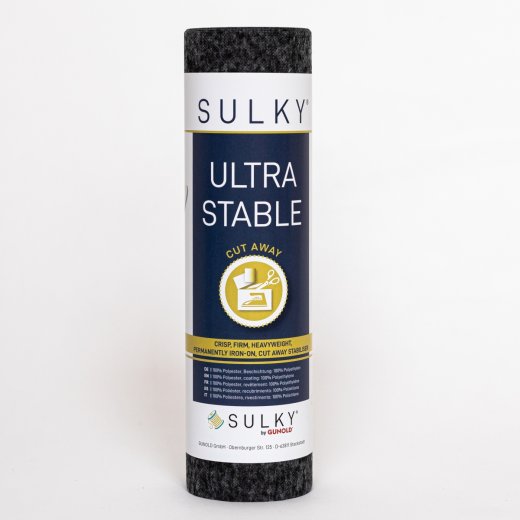 SULKY ULTRA STABLE schwarz, 25cm x 5m