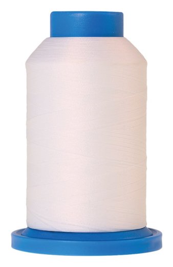 AMANN METTLER Overlockgarn SERAFLOCK® - Weiss (2000) - 1000 m - No.120