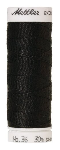 METTLER Seralon EXTRA STARK 36 - Schwarz (4000) - 30 m - No.36