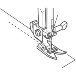 Janome Antihaft-Fuß für Gruppe ABCDEF