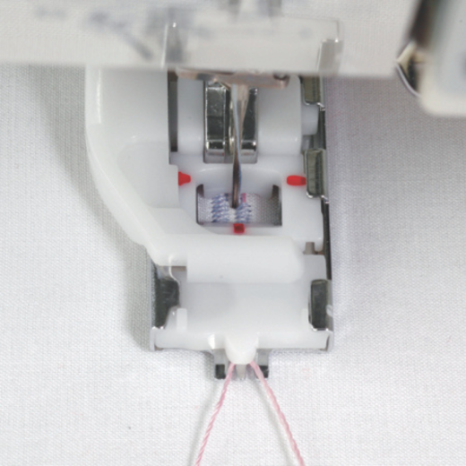 Janome Automatischer Knopflochfuß (5mm 1-Stufen-Knopfloch) 740-801-004