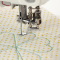 Janome Free Motion Quiltfuß-Set umbaufähig (Stickmaschinen- Hochschaft) (*nicht fur Skyline S3) (*nicht für MC 6500) QB-H