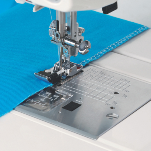 Janome Kantennähfuß C (Horizontalgreifer 5mm Maschinen) (ohne Bürste) für Gruppe F